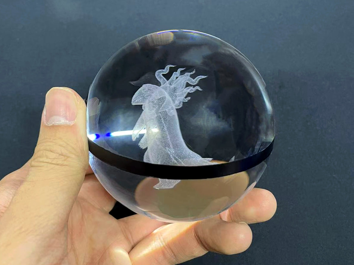 Hisuian Typhlosion Large Crystal Pokeball