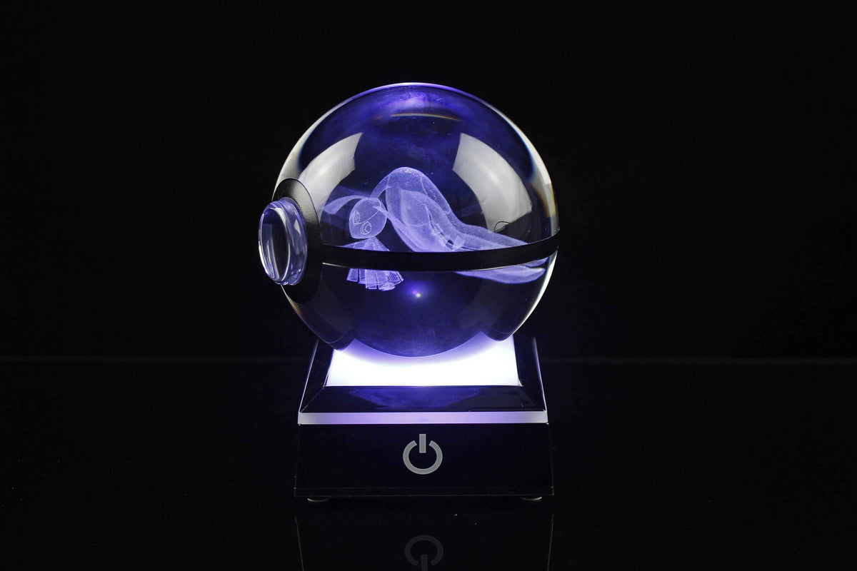 Large Ribbon Pokeball Mawile Large Crystal Pokeball – GlowingPokeballs