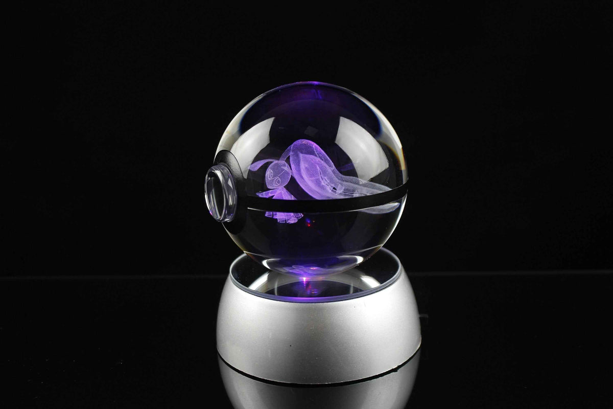 Large Ribbon Pokeball Mawile Large Crystal Pokeball – GlowingPokeballs