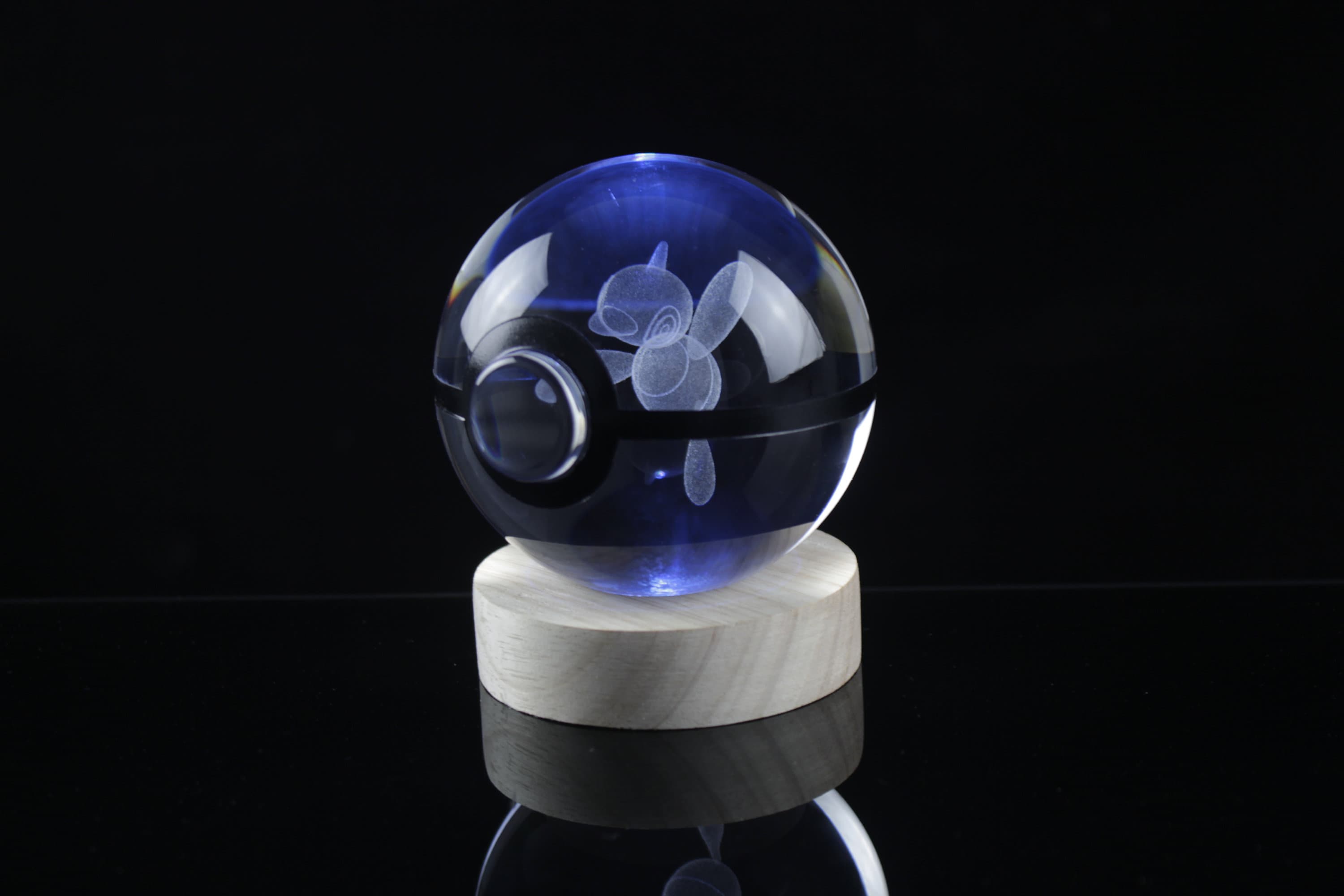 Porygon-z Large Crystal Pokeball