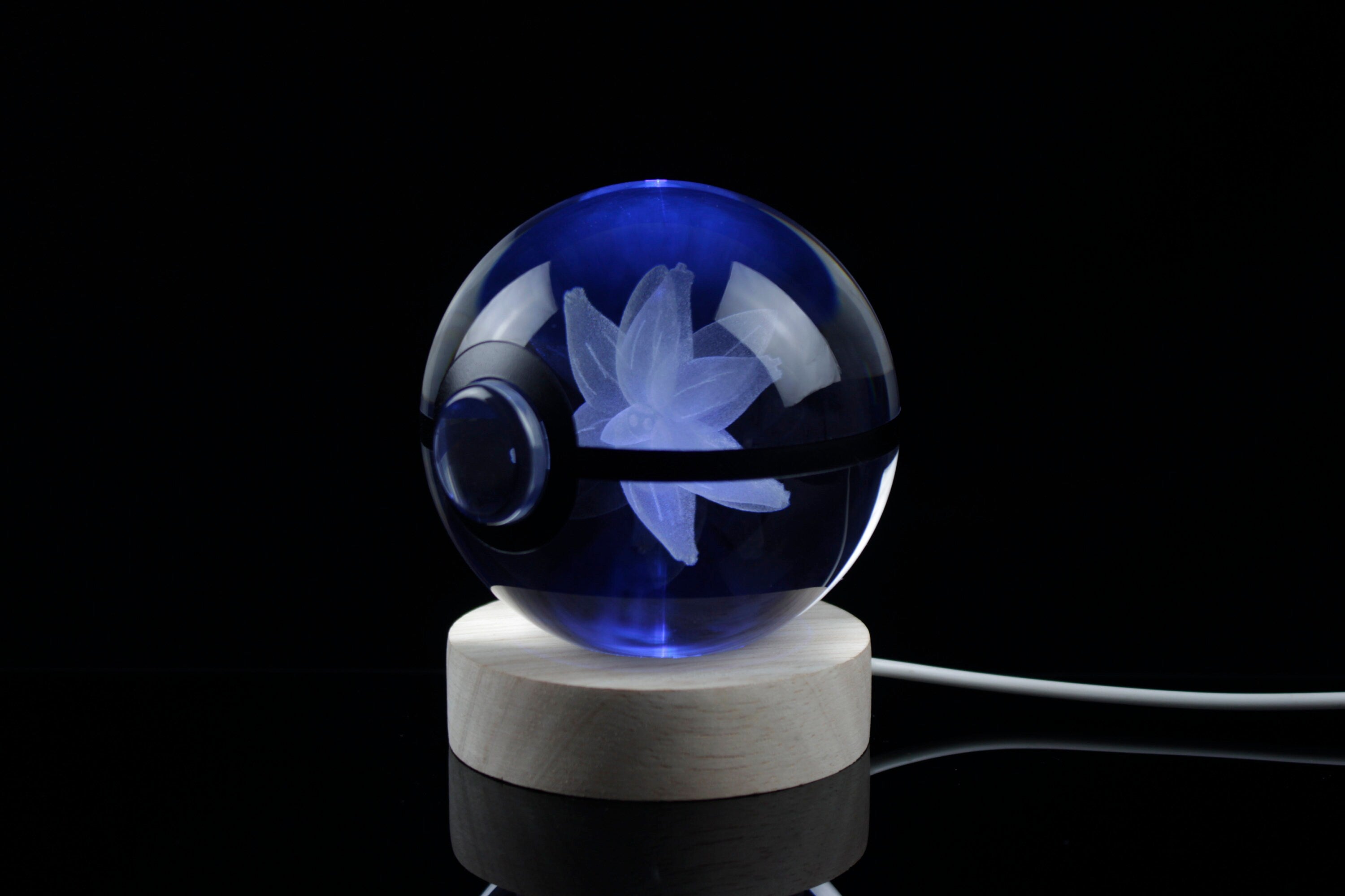 Glimmora Large Crystal Pokeball