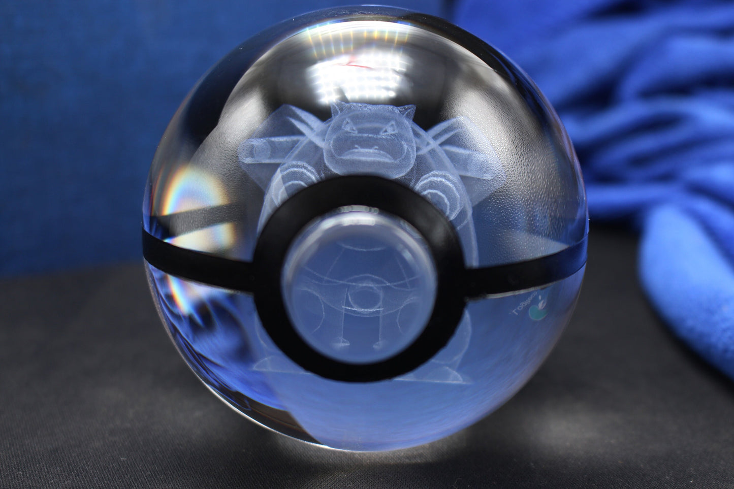 Blastoise Large Crystal Pokeball