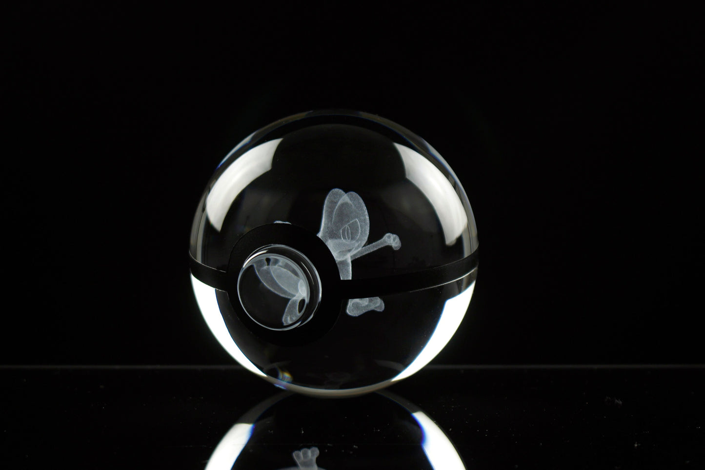 Treecko Large Crystal Pokeball
